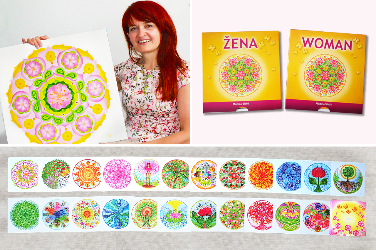 Read more about the article Křest knihy ŽENA s mandala kartami Martiny Slabé
