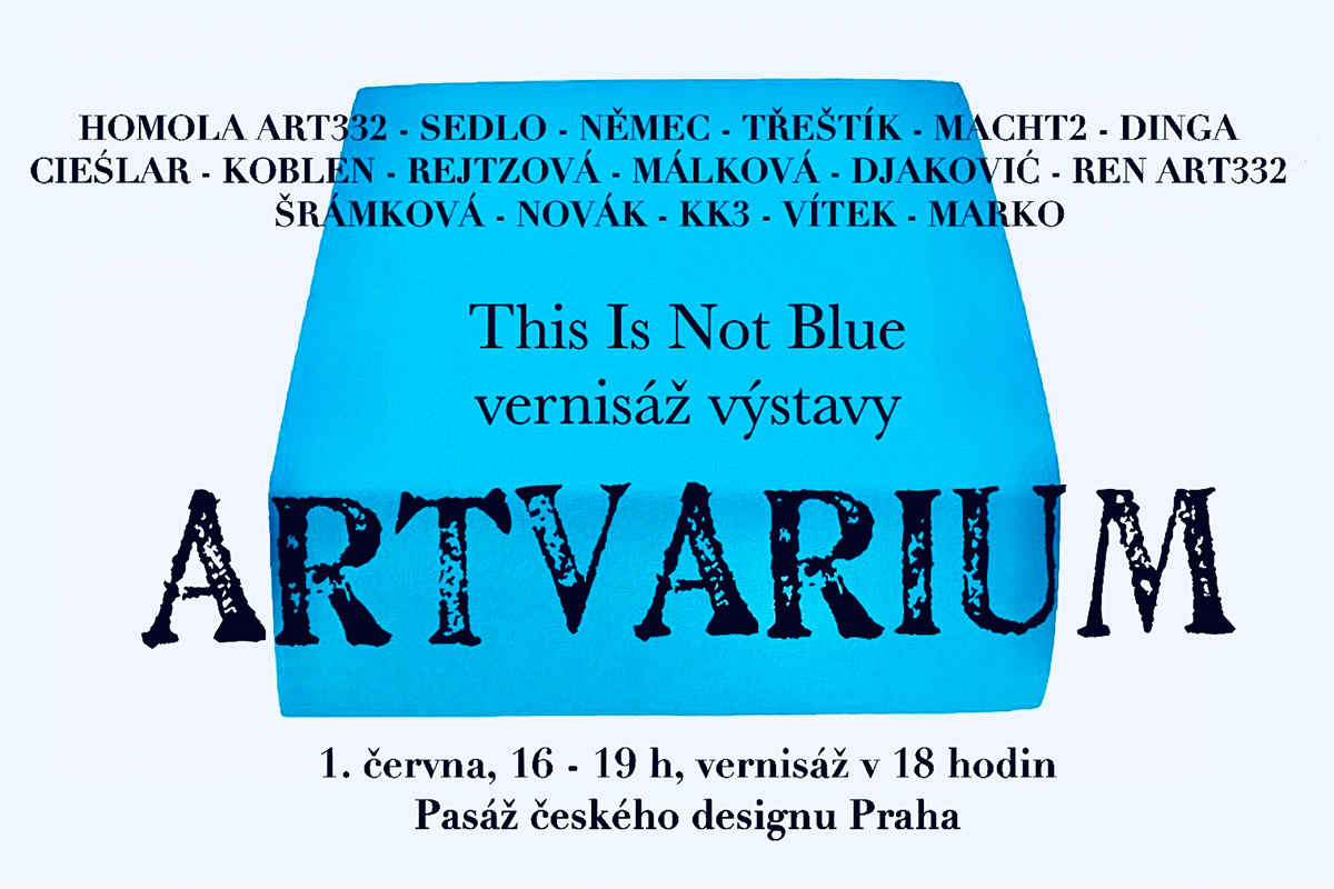 Read more about the article ARTVARIUM a vernisáž výstavy This Is Not Blue
