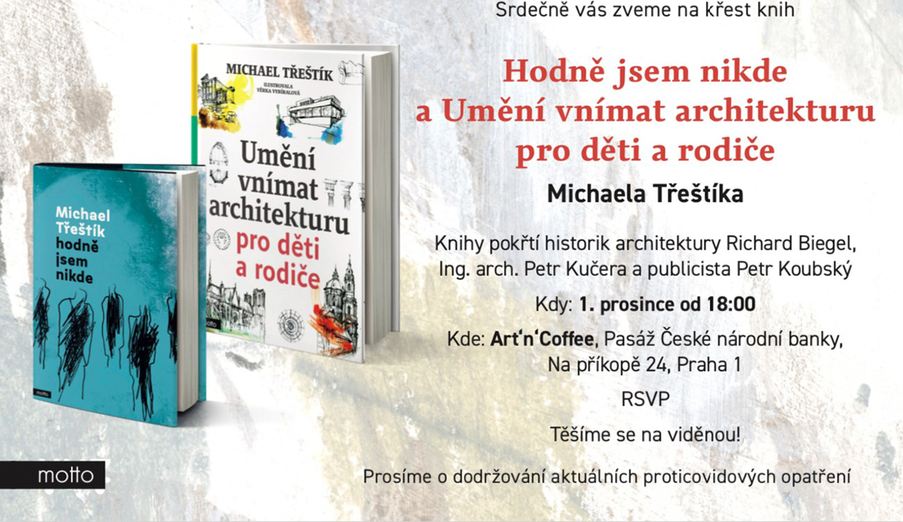 You are currently viewing Křest knih Michaela Třeštíka v Art-n-Coffee
