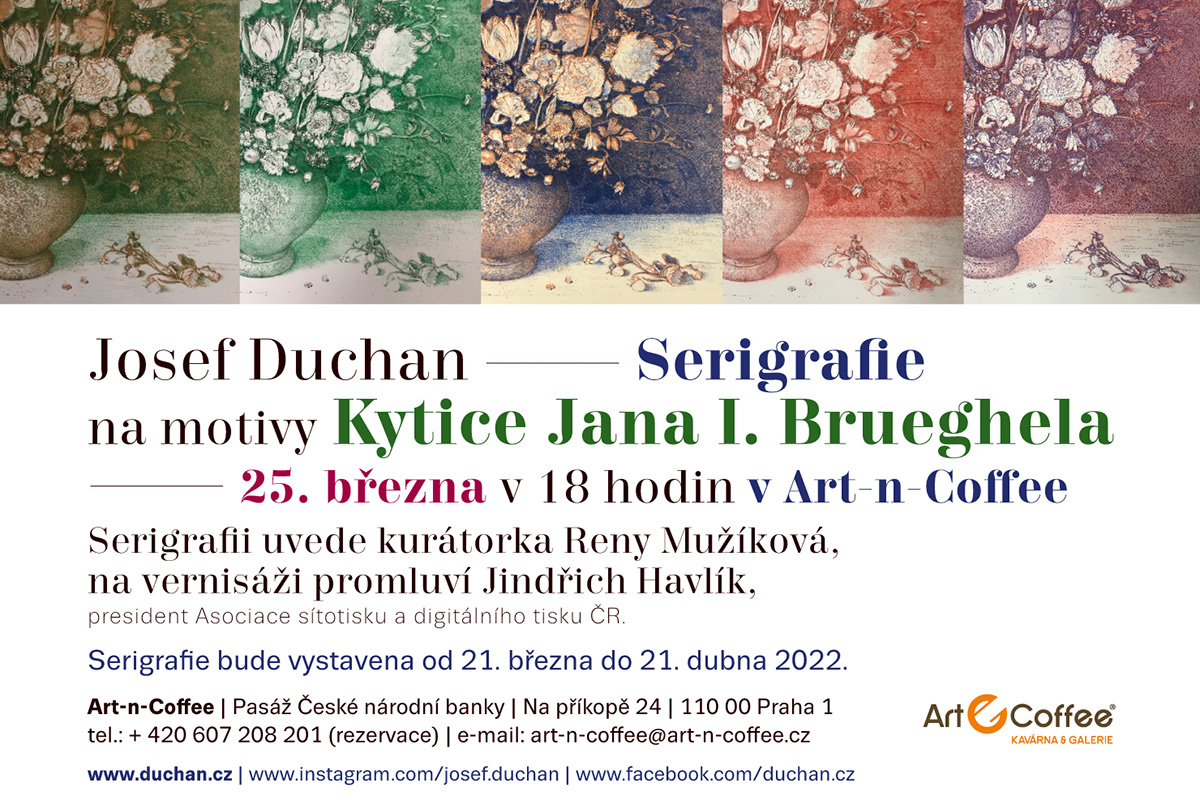 You are currently viewing Výstava serigrafie Josefa Duchana