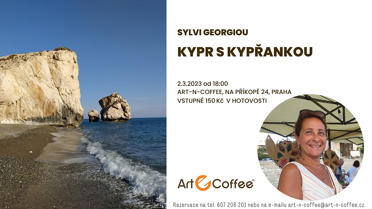 Kypr s Kypřankou v Art-n-Coffee