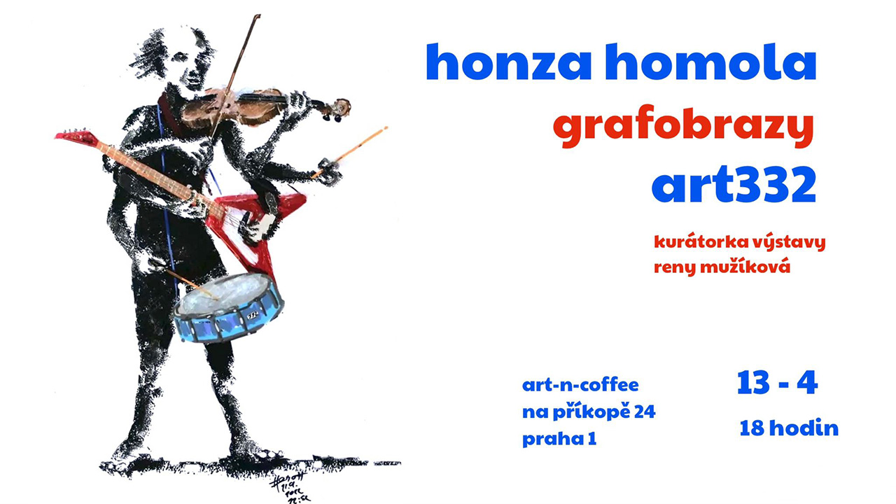 You are currently viewing Vernisáž výstavy GRAFOBRAZY Jana Homoly ART332