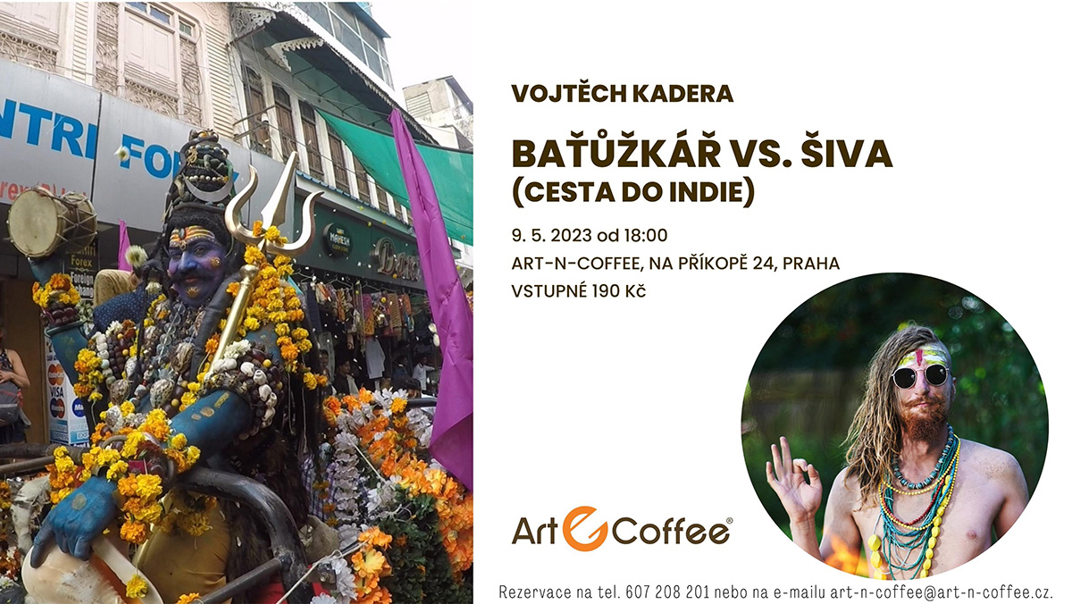 Cestovatelská přednáška Baťůžkář vs. Šiva - cesta do Indie