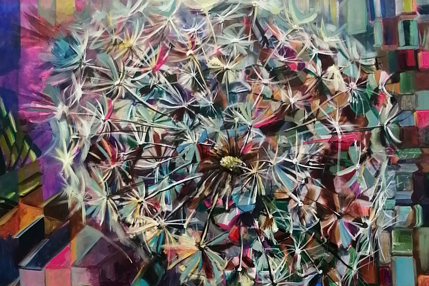 You are currently viewing Vernisáž výstavy obrazů Visit to the Midnight Florist v Art-n-Coffee