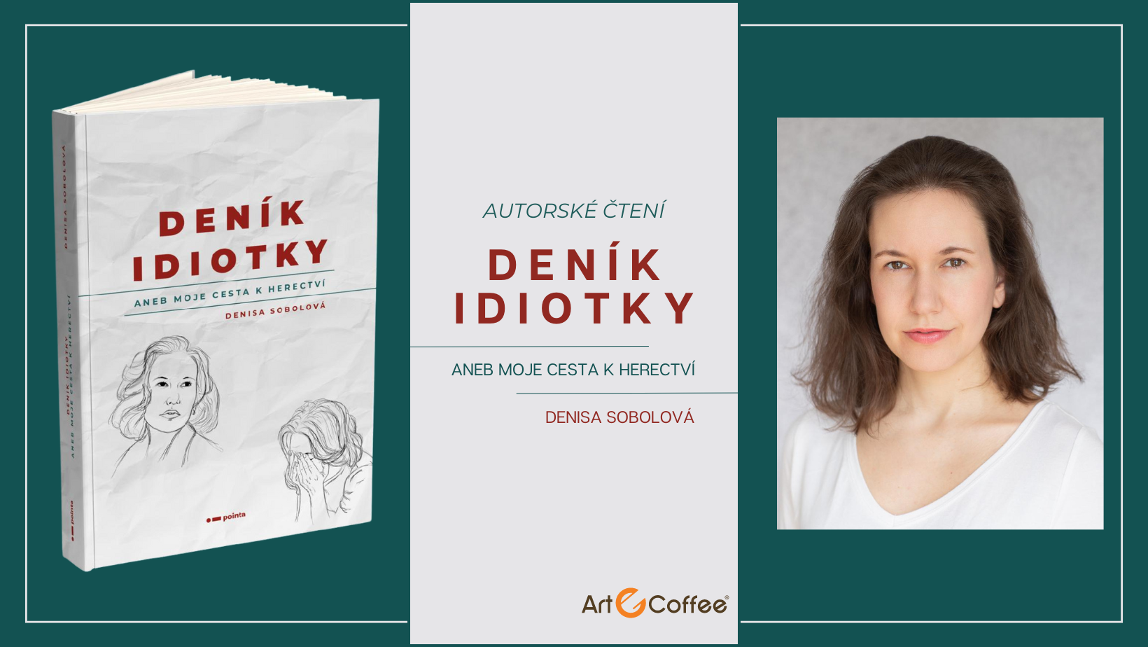 Read more about the article Autorské čtení Denisy Sobolové v Art-n-Coffee