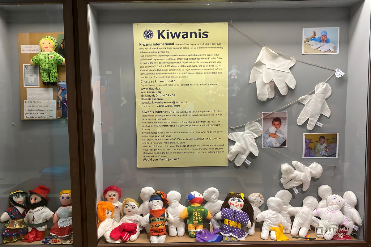 Read more about the article Vernisáž expozic KIWANIS PANENKY v Pasáži českého designu
