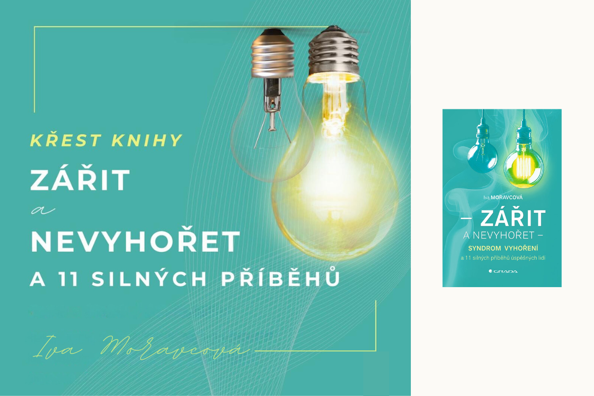 Read more about the article Křest knihy Ivy Moravcové: Zářit a nevyhořet v Art-n-Coffee