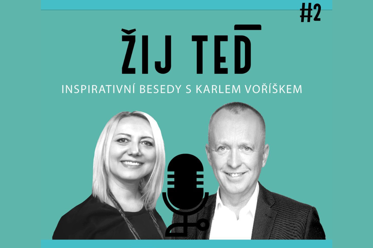 Read more about the article Beseda s Karlem Voříškem – Žij teď #2: Art terapie v Art-n-Coffee