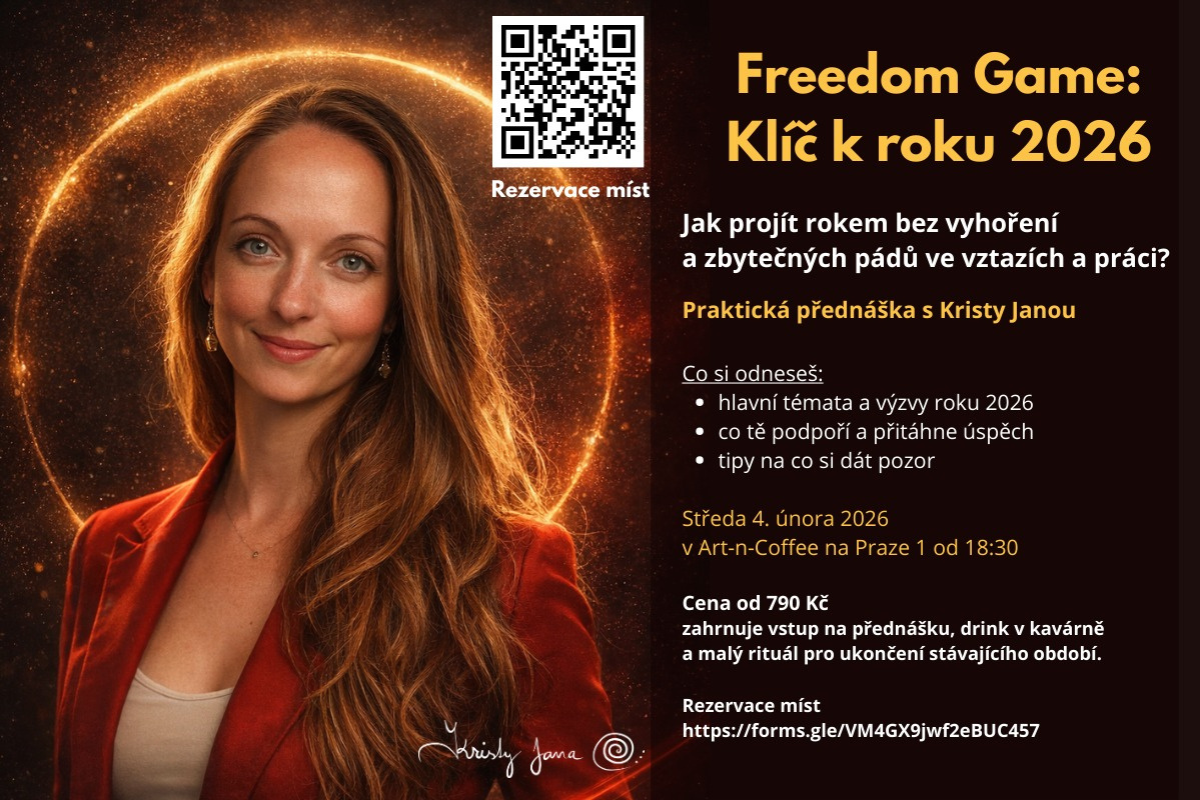 Read more about the article Přednáška Freedom Game: Klíč k roku 2026