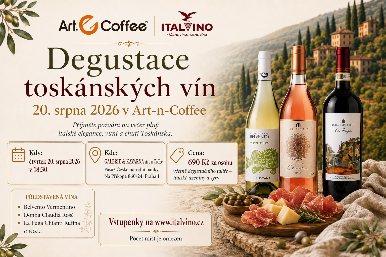 Read more about the article Degustace toskánských vín