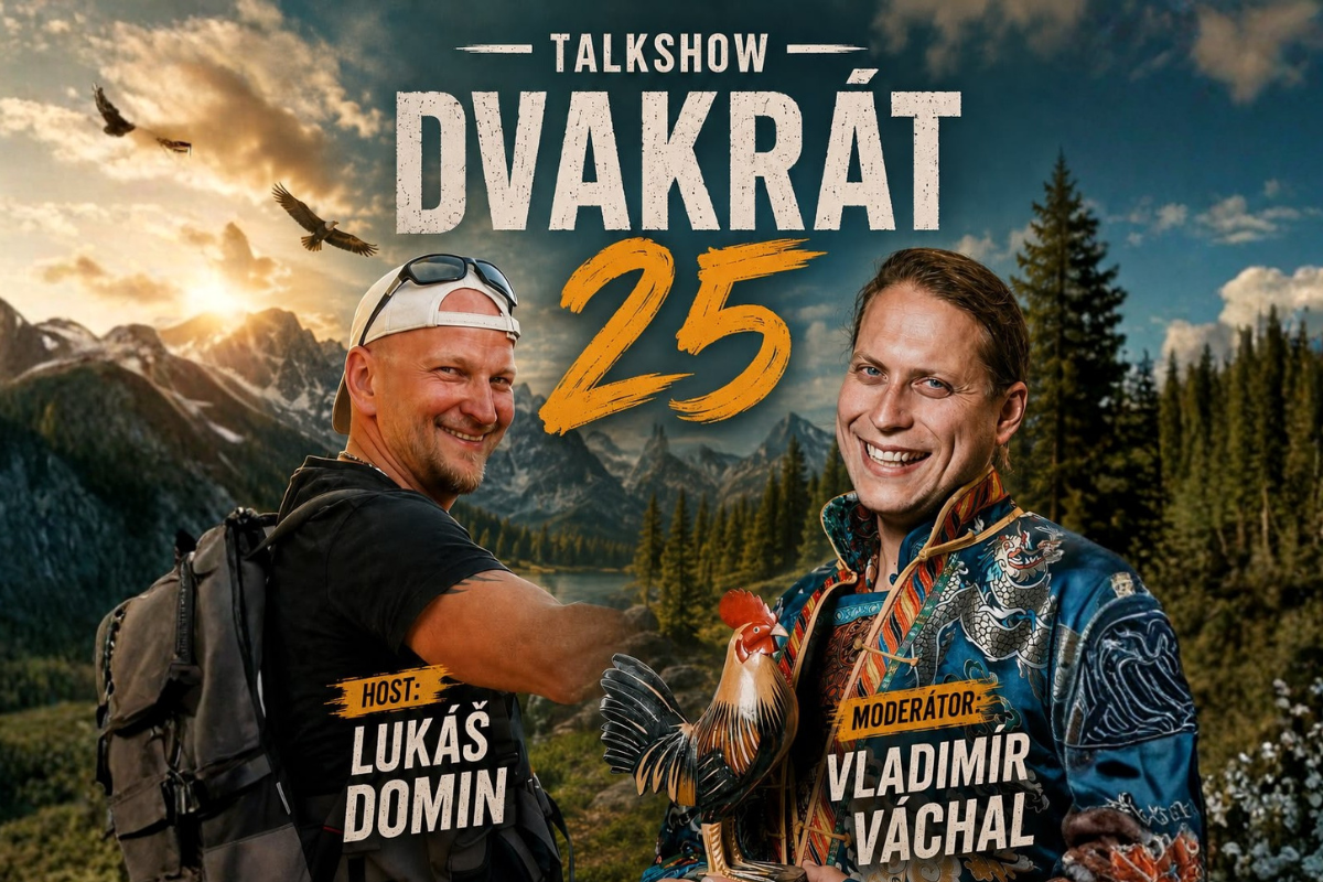 Read more about the article Dvakrát 25 – talkshow Vladimíra Váchala a hosta Lukáše Domina